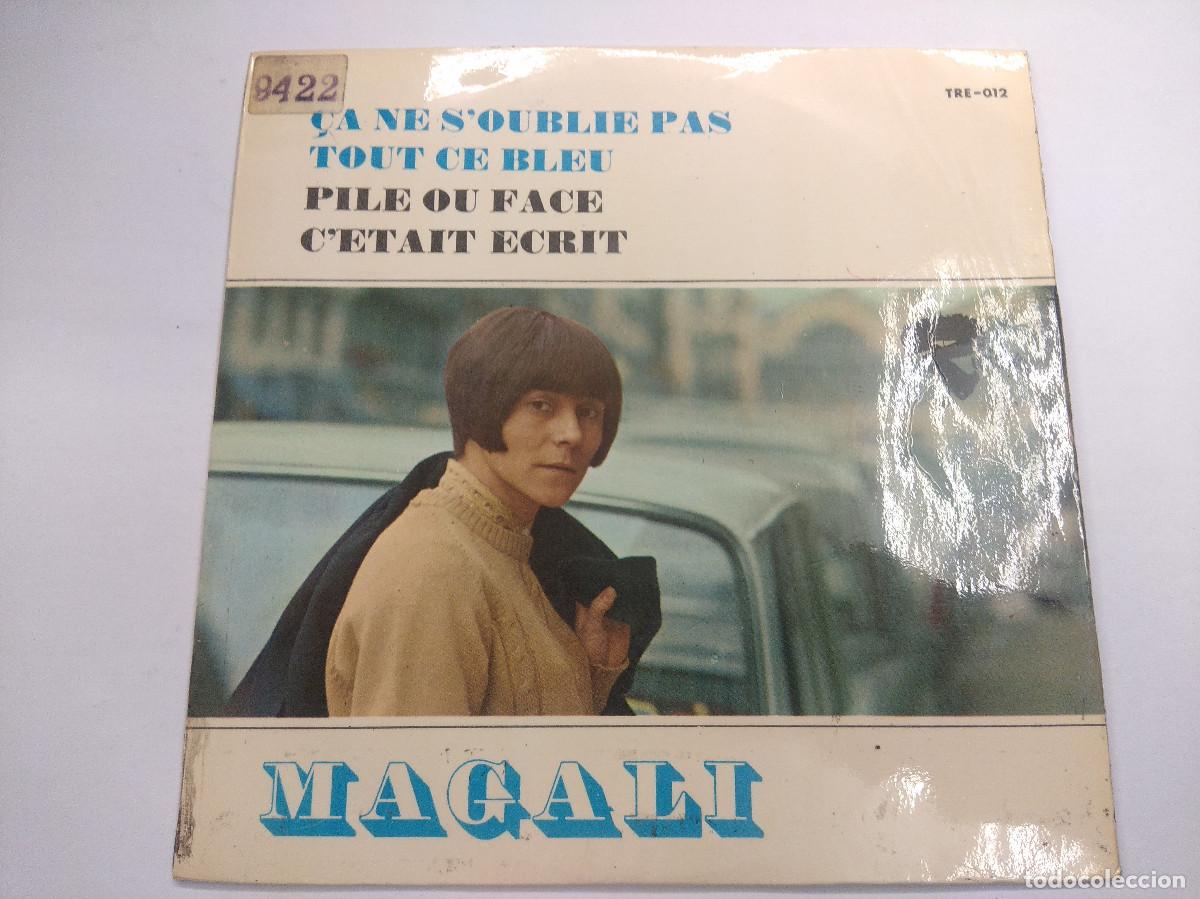 Discos de vinilo: MAGALI/CA NE S'OUBLIE PAS/SINGLE PROMOCIONAL.