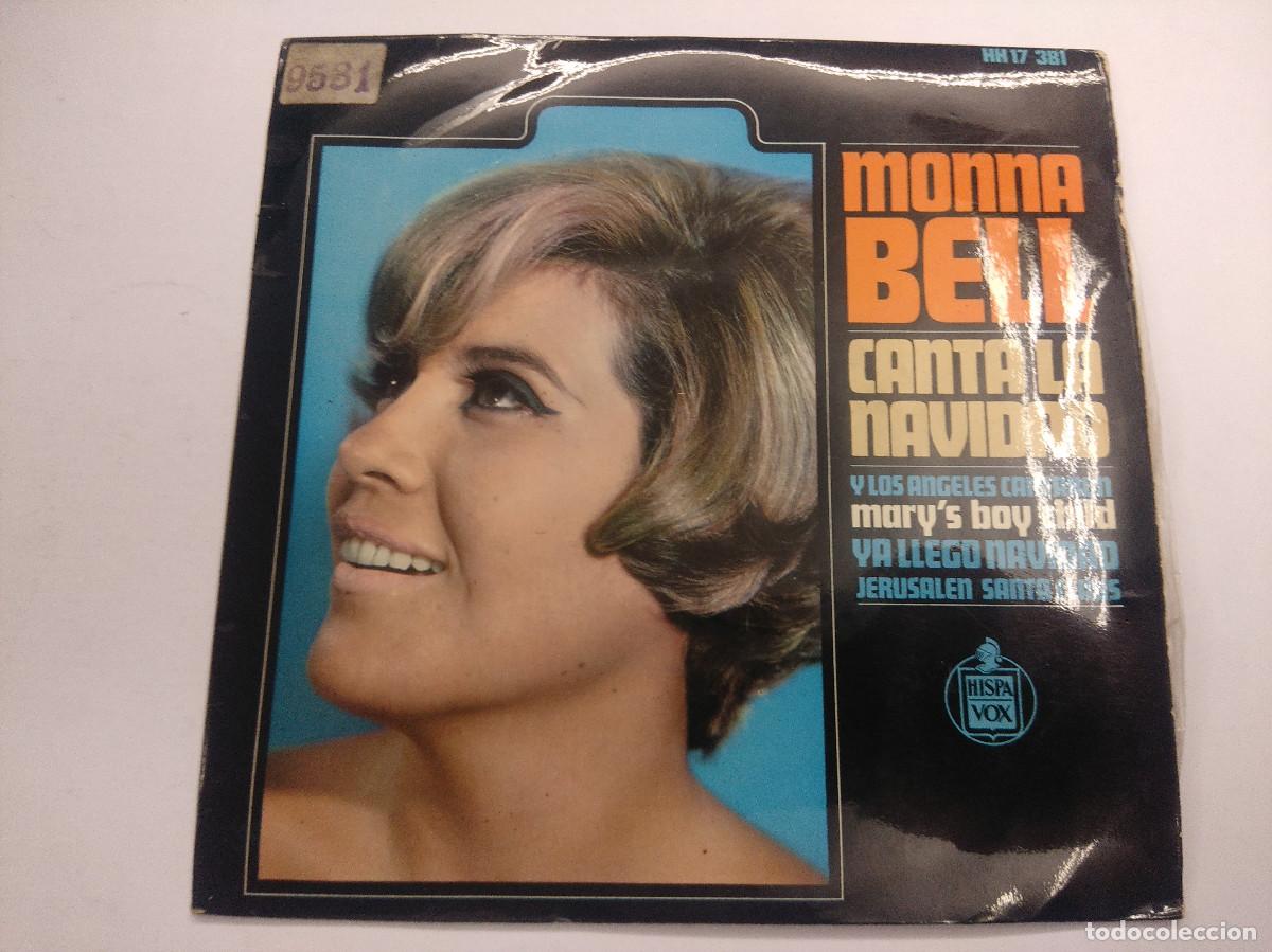 Discos de vinilo: MONNA BELL/Y LOS ANGELES CANTARON/SINGLE. - Foto 1