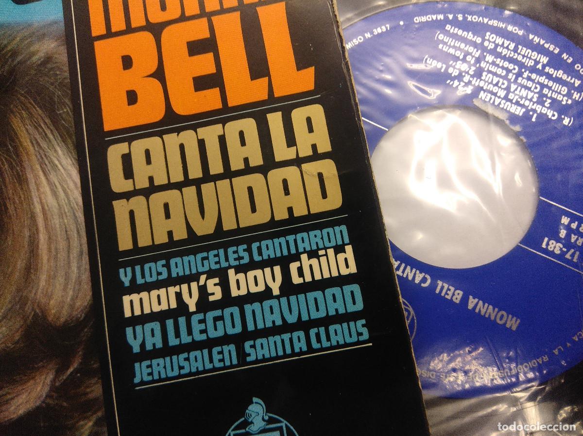 Discos de vinilo: MONNA BELL/Y LOS ANGELES CANTARON/SINGLE. - Foto 2