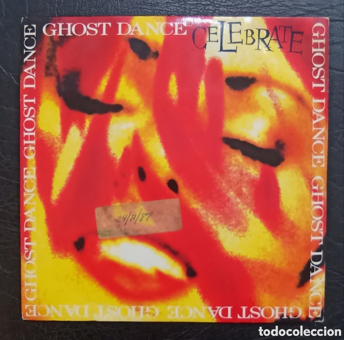 Discos de vinilo: SINGLE GHOST DANCE - CELEBRATE - CHRYSALIA 1989 - Foto 1