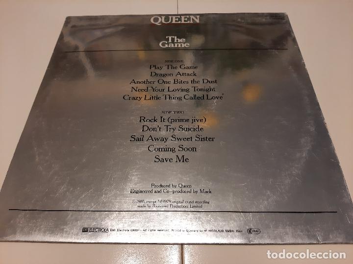 Discos de vinilo: QUEEN -THE GAME- (1980) LP DISCO VINILO - Foto 2