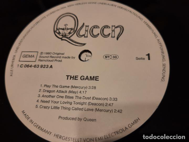 Discos de vinilo: QUEEN -THE GAME- (1980) LP DISCO VINILO - Foto 8