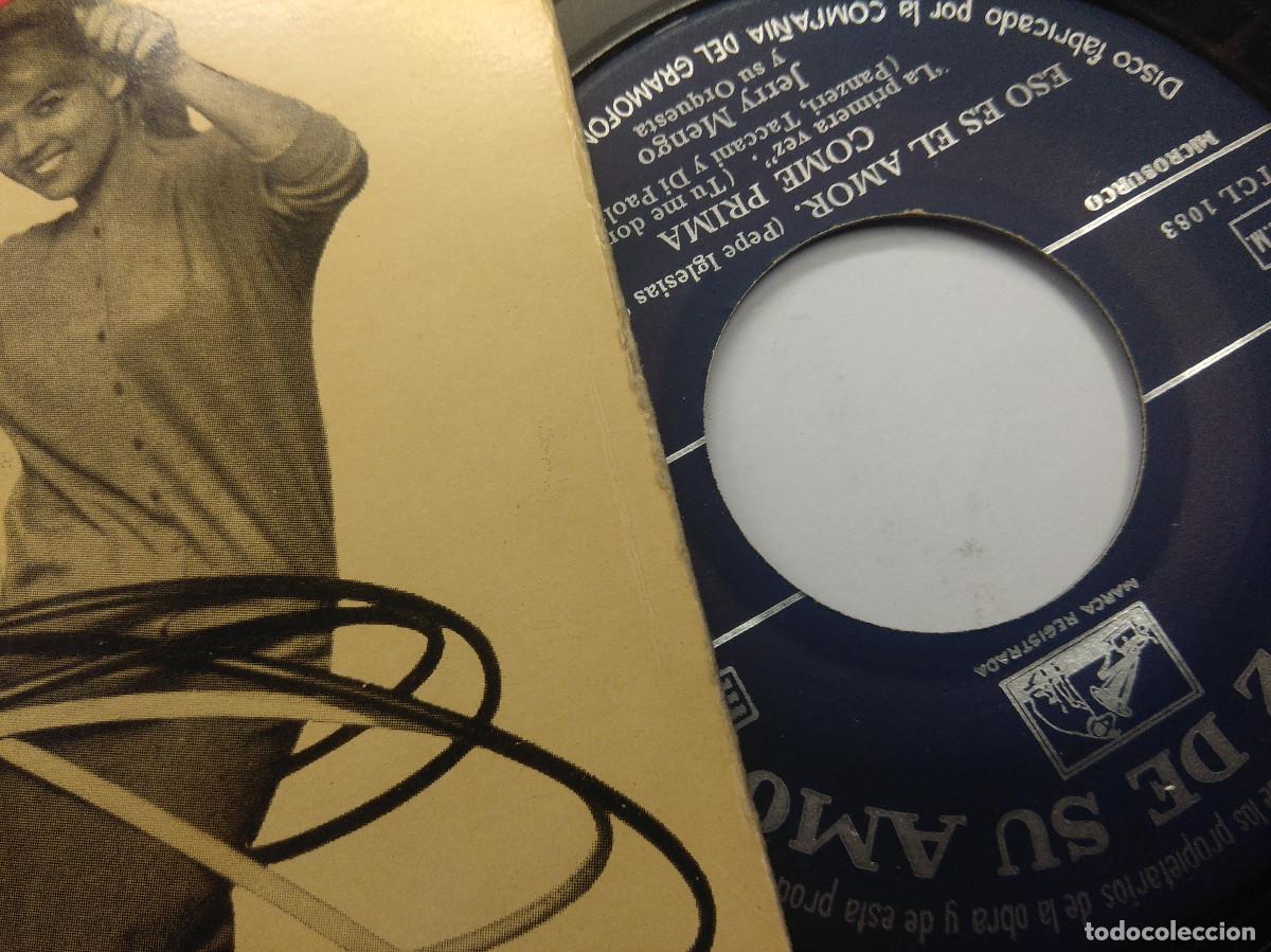 Discos de vinilo: JERRY MENGO/HULA HOOP/SINGLE. - Foto 2