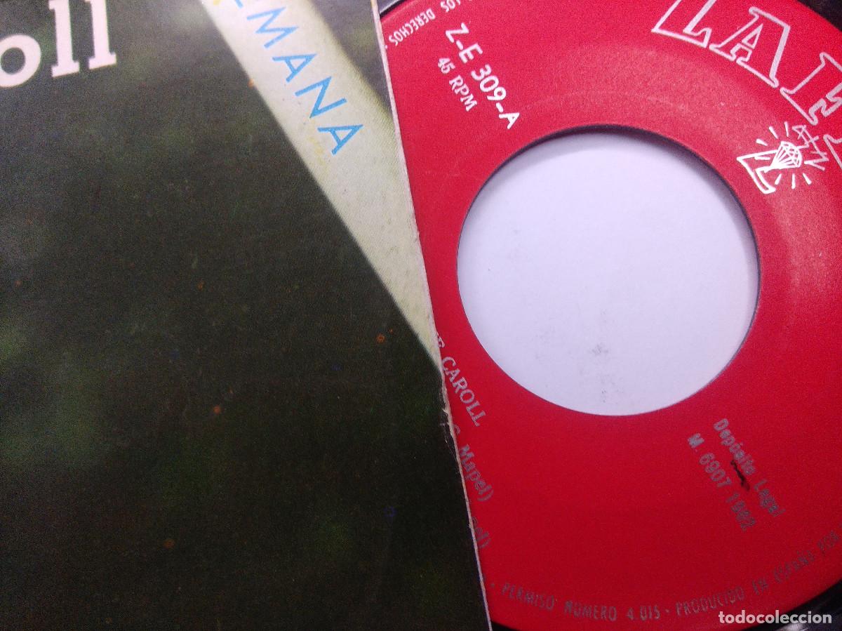 Discos de vinilo: FRANCE CAROLL/DARLING/SINGLE. - Foto 2