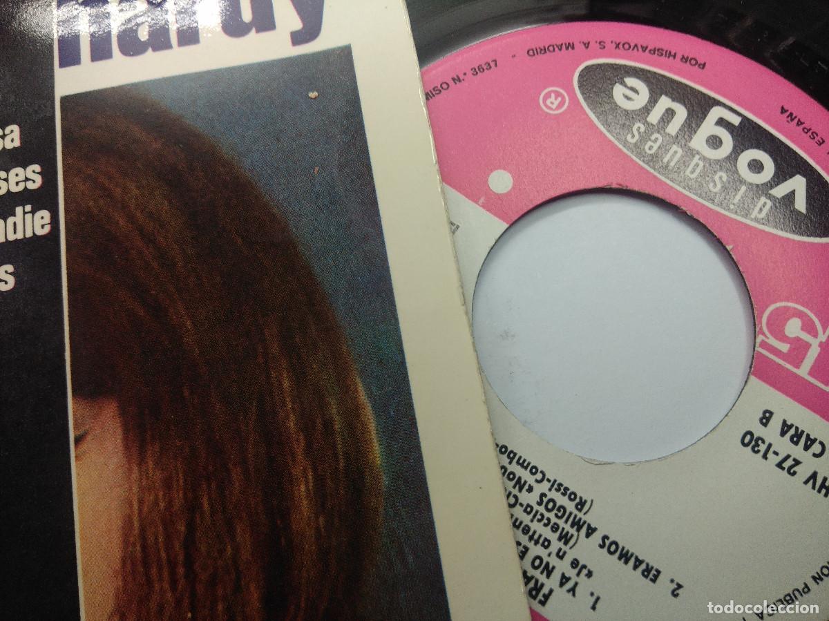 Discos de vinilo: FRANCOISE HARDY/MI AMIGA LA ROSA/SINGLE. - Foto 2