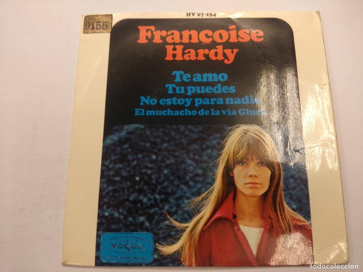 Discos de vinilo: FRANCOISE HARDY/EL MUCHACHO DE LA VIA GLUCK/SINGLE. - Foto 1