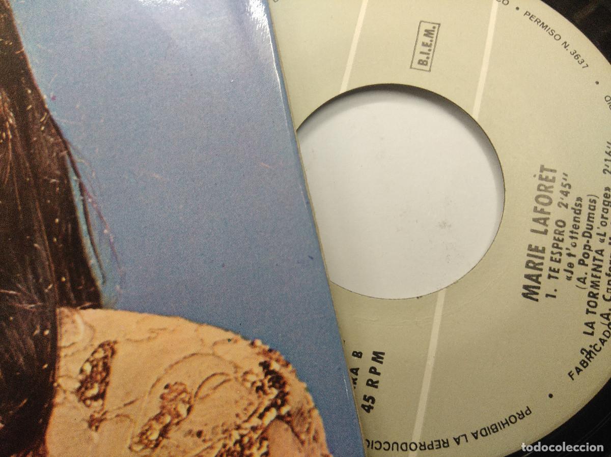 Discos de vinilo: MARIE LAFORET/LA VOZ DEL SILENCIO/SINGLE. - Foto 2