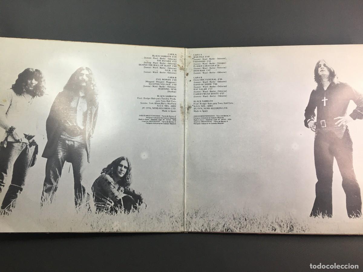 Discos de vinilo: DOBLE LP BLACK SABBATCH - PARANOID - GATEFOLD - 1976 SPAIN - Foto 2