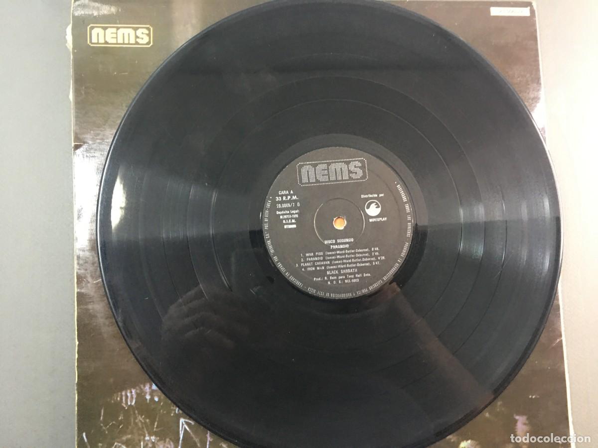 Discos de vinilo: DOBLE LP BLACK SABBATCH - PARANOID - GATEFOLD - 1976 SPAIN - Foto 5