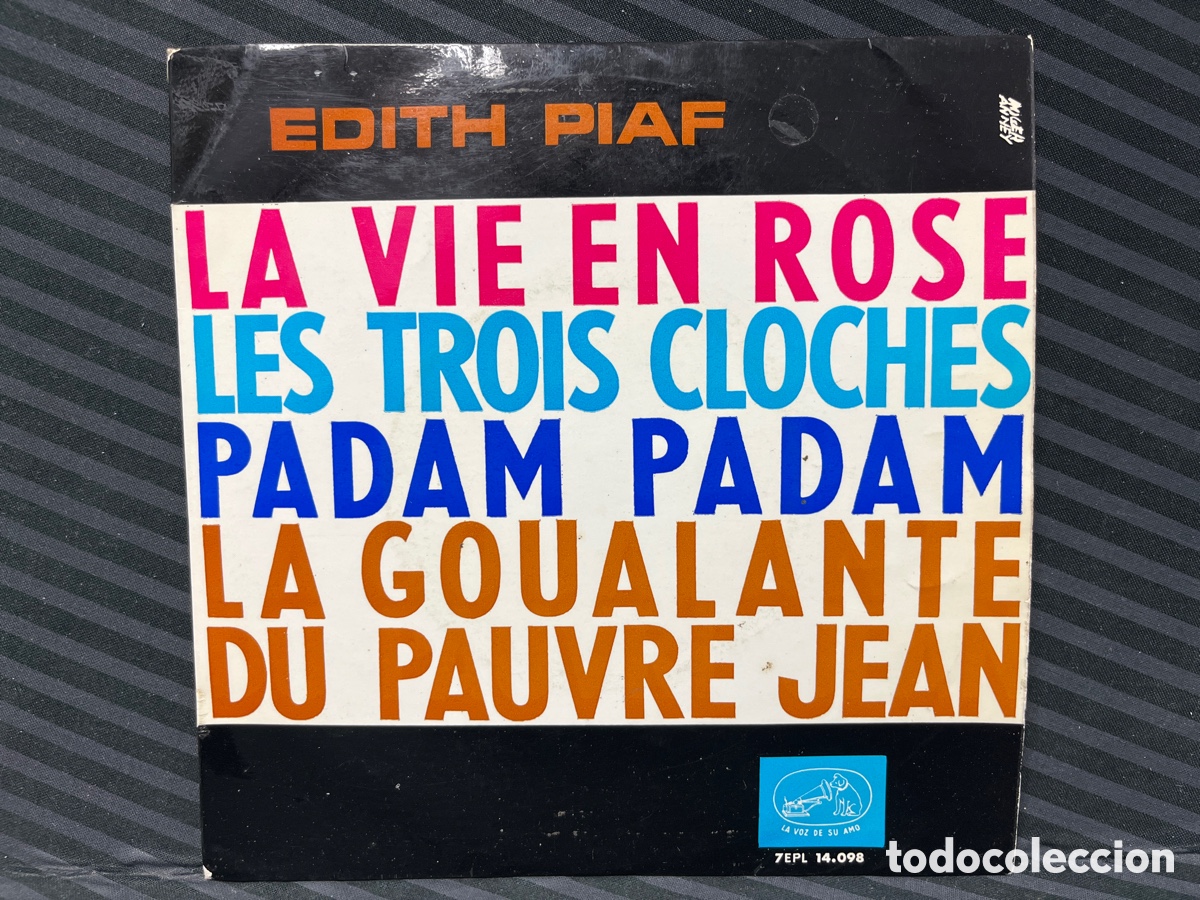 Discos de vinilo: Edith Piaf - La Vie En Rose (7&rdquo;, EP) - Foto 1