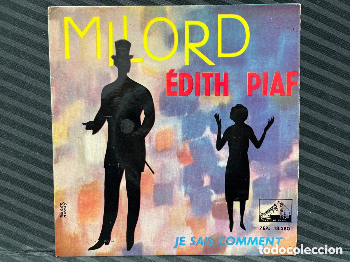Discos de vinilo: &Eacute;dith Piaf - Milord (7&rdquo;, Single) - Foto 1