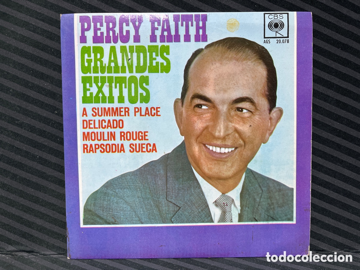 Discos de vinilo: Percy Faith - Grandes Exitos (7&rdquo;, EP, Mono) - Foto 1