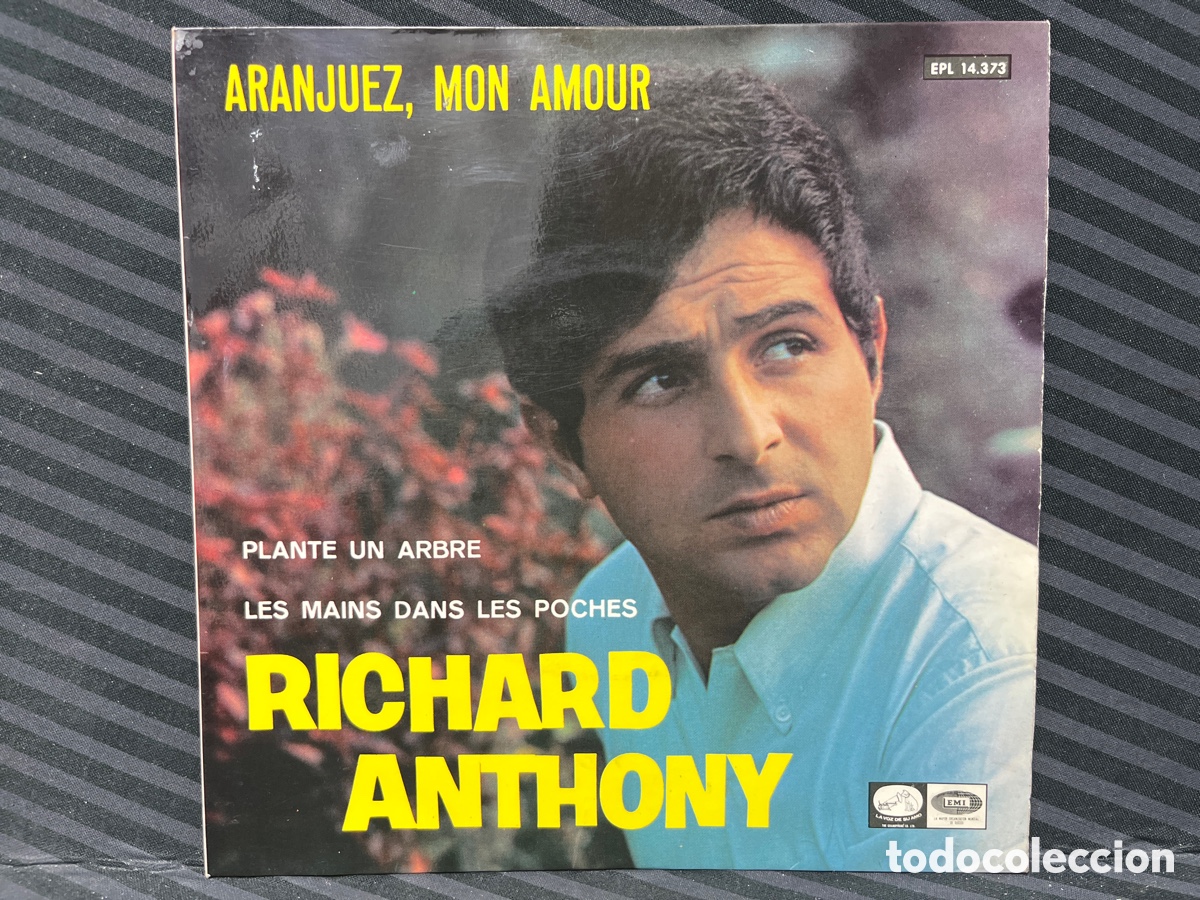 Discos de vinilo: Richard Anthony - Aranjuez, Mon Amour (7&rdquo;, EP) - Foto 1