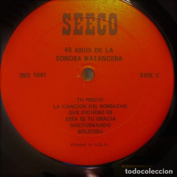 Discos de vinilo: La Sonora Matancera &ndash; 40 A&ntilde;os De La Sonora Matancera - Foto 6