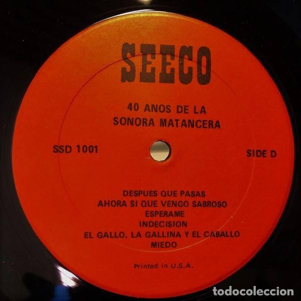 Discos de vinilo: La Sonora Matancera &ndash; 40 A&ntilde;os De La Sonora Matancera - Foto 7