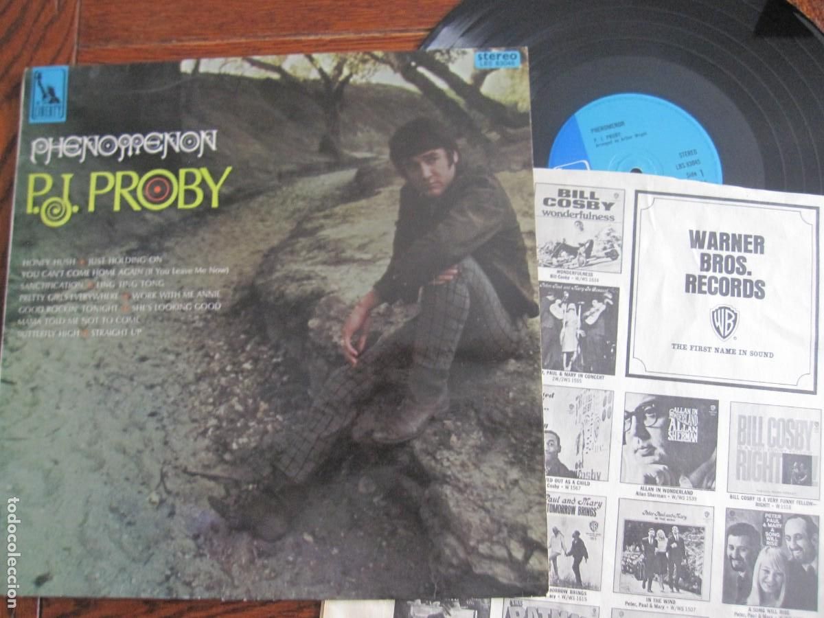 Discos de vinilo: PJ PROBY `Phenomenon&acute; - Foto 1