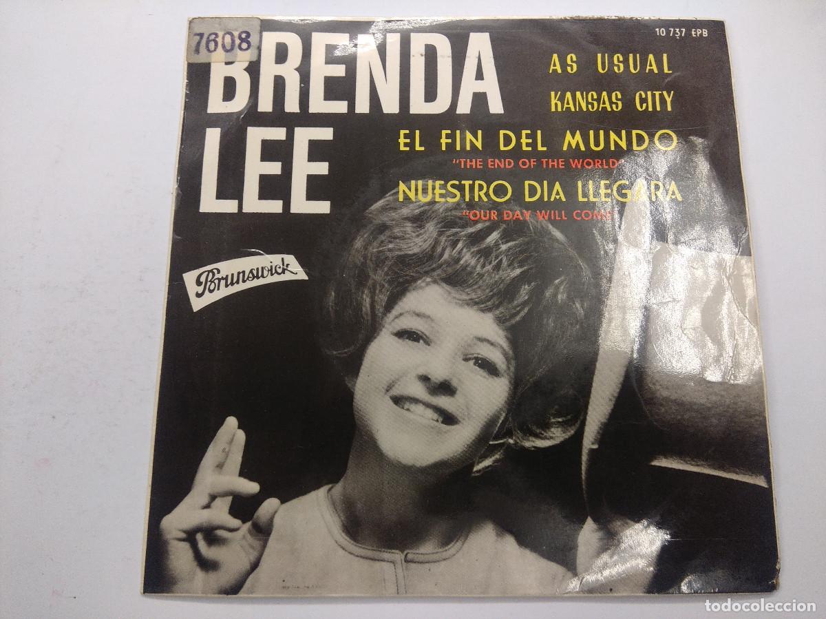 Discos de vinilo: BRENDA LEE/AS USUAL/SINGLE. - Foto 1