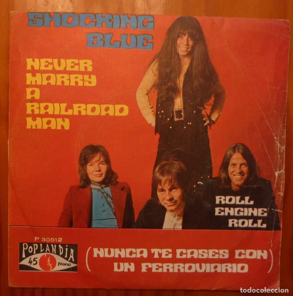 Discos de vinilo: THE SHOCKING BLUE / NEVER / 1970 / SINGLE - Foto 1