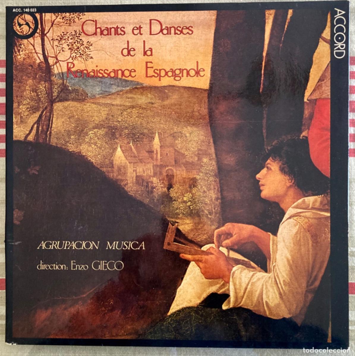 Discos de vinilo: Chant et dances de la Renaissance Espagnole - Enzo Gieco - Foto 1