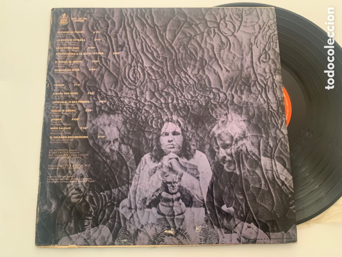 Discos de vinilo: LP The Doors &ndash; 13 EDICION ESPA&Ntilde;OLA DE 1971 - Foto 2