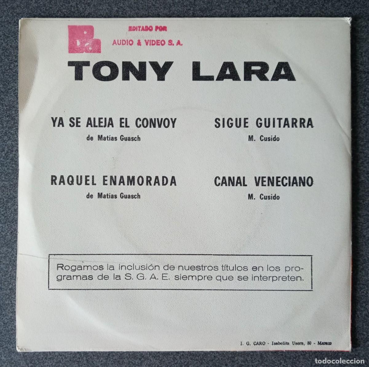 Discos de vinilo: Vinilo Ep Tommy Lara - Foto 4