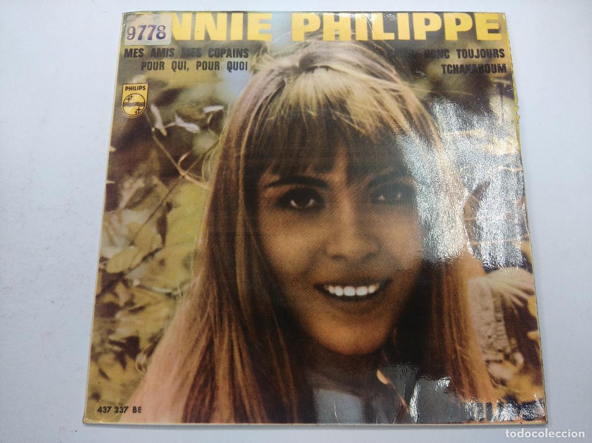 Discos de vinilo: ANNIE PHILIPPE/TE PUEDES IR EN PAZ/SINGLE. - Foto 1