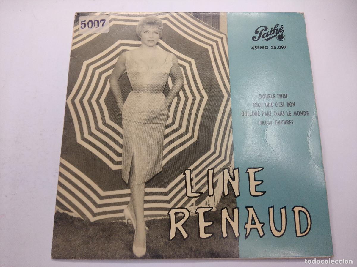 Discos de vinilo: LINE RENAUD/DOUBLE TWIST/SINGLE. - Foto 1