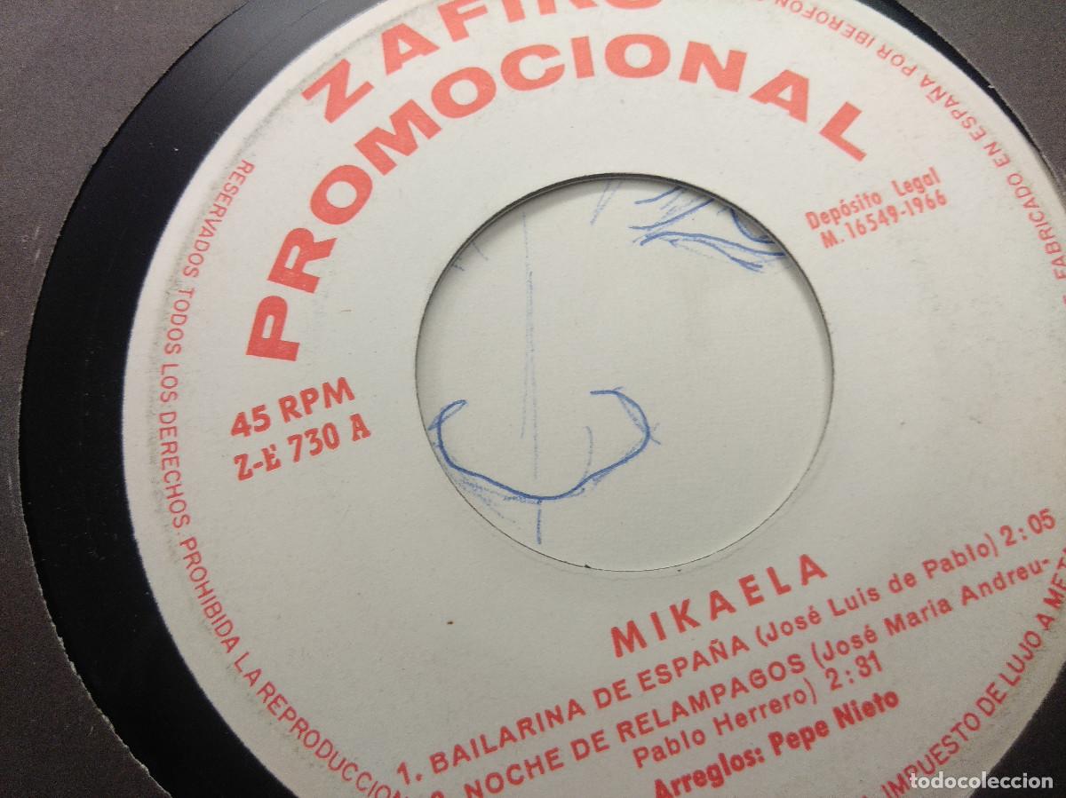 Discos de vinilo: MIKAELA/BAILARINA DE ESPA&Ntilde;A/SINGLE. - Foto 2