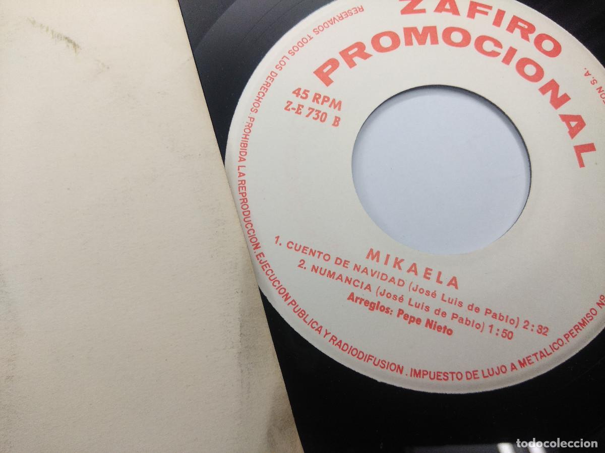 Discos de vinilo: MIKAELA/BAILARINA DE ESPA&Ntilde;A/SINGLE. - Foto 3