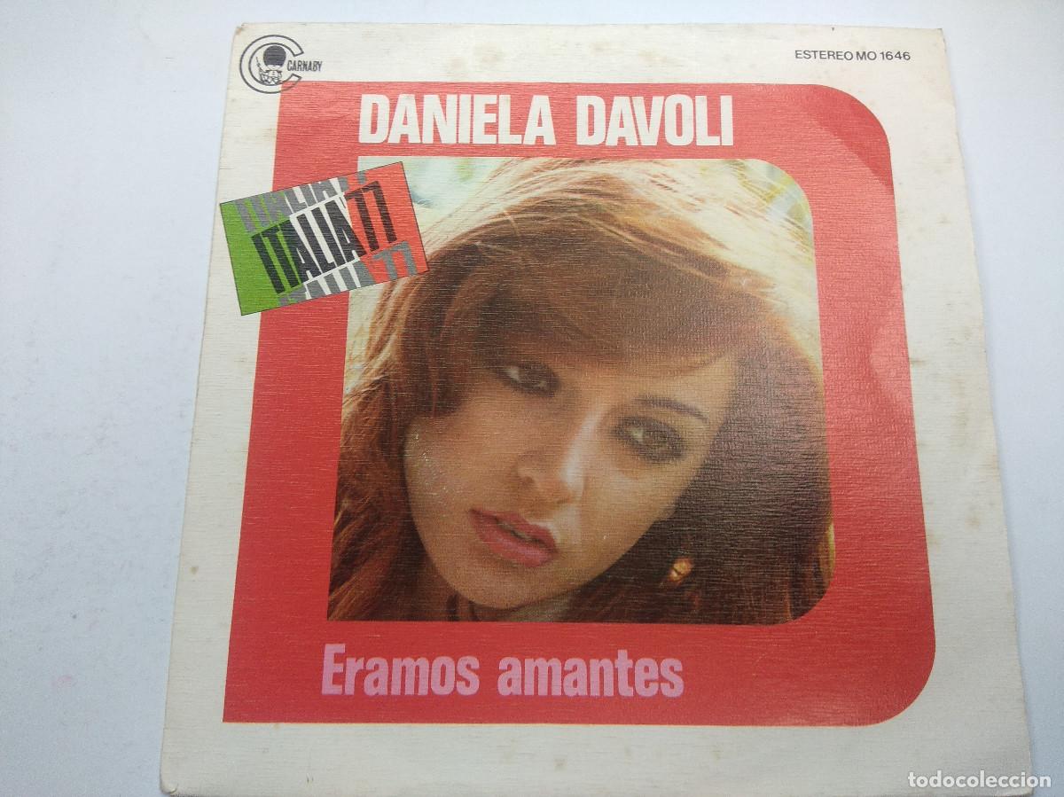 Discos de vinilo: DANIELA DAVOLI/ERAMOS AMANTES/SINGLE. - Foto 1