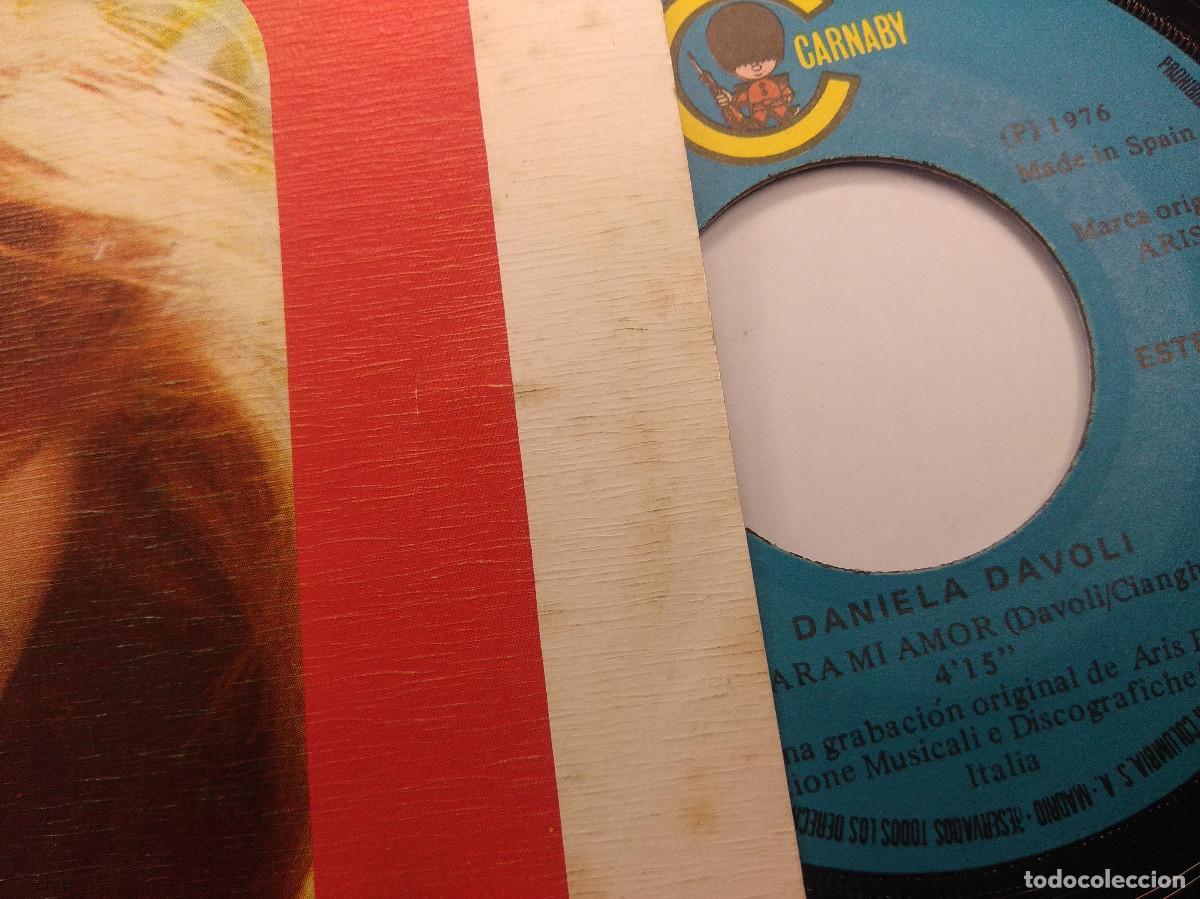 Discos de vinilo: DANIELA DAVOLI/ERAMOS AMANTES/SINGLE. - Foto 2
