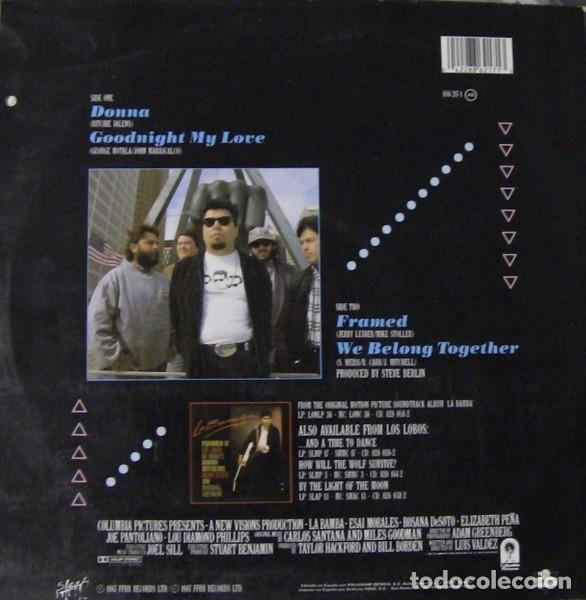 Discos de vinilo: Los Lobos &ndash; Donna - Foto 2