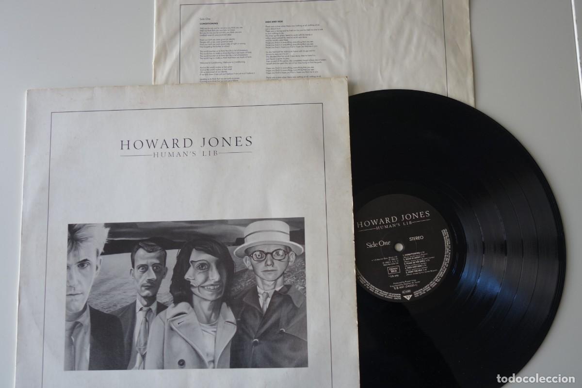 Discos de vinilo: HOWARD JONES: Humans Lib. LP Vinilo ALEM&Aacute;N - Foto 1