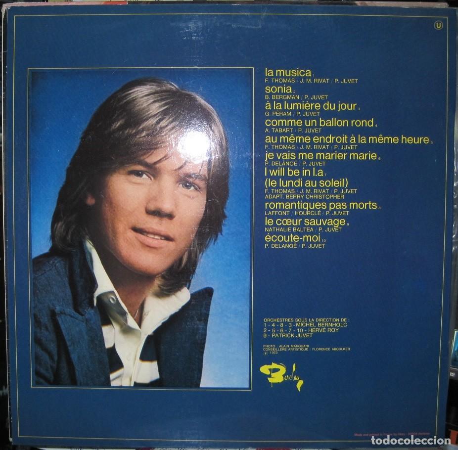 Discos de vinilo: Patrick Juvet &ndash; La Musica - Foto 2