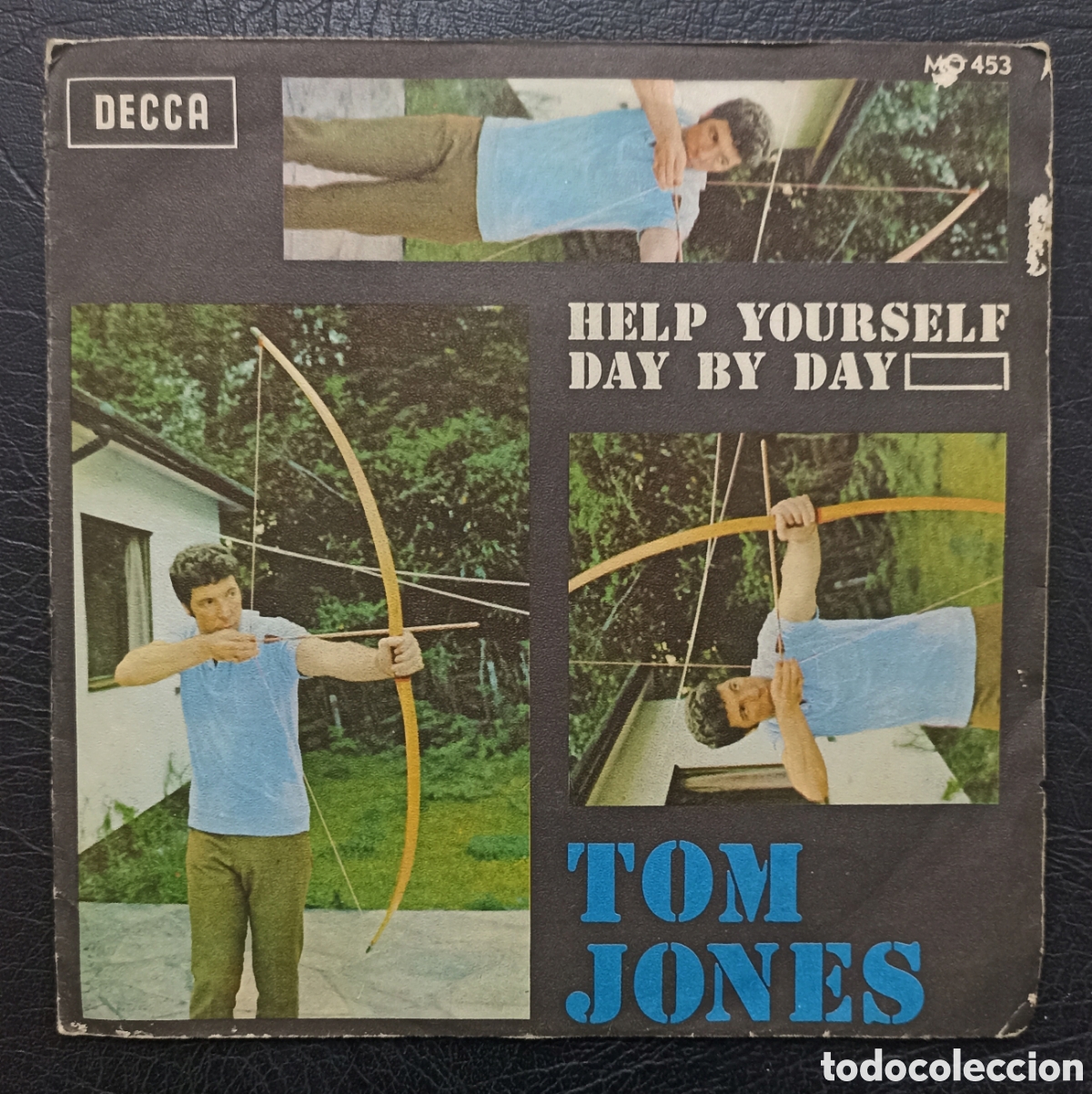 Discos de vinilo: SINGLE TOM JONES - HELP YOURSELF - DECCA 1968 - Foto 1