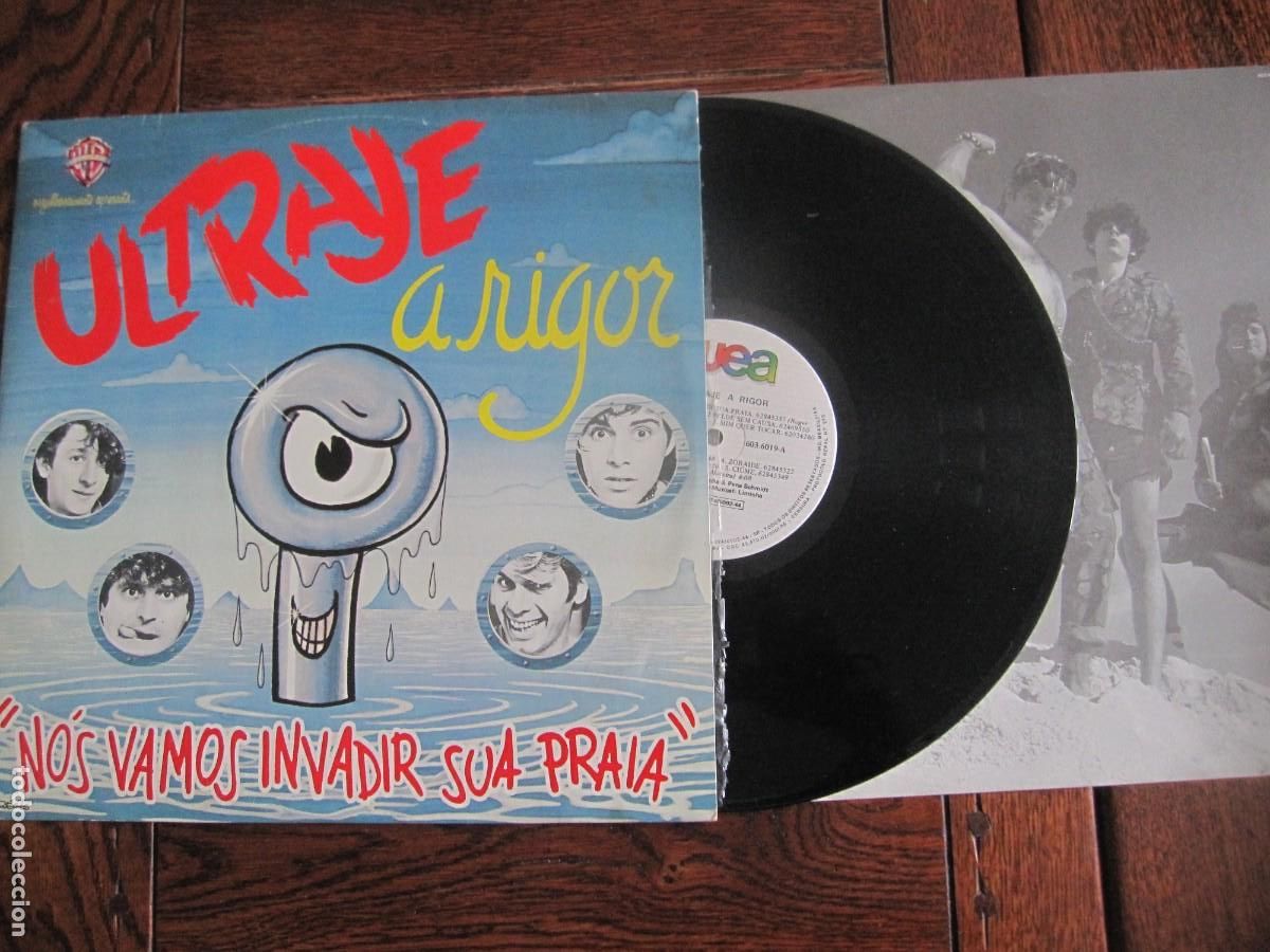 Disques de vinyle: ULTRAJE A RIGOR `Nos vamos invadir sua praia`