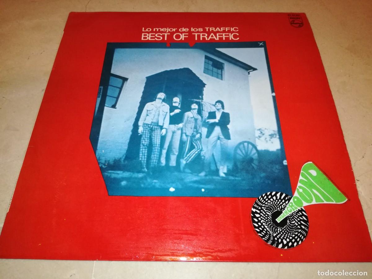Discos de vinilo: LO MEJOR DE LOS TRAFFIC-THE BEST OF TRAFFIC-PRIMERA EDICION ESPA&Ntilde;OLA 1970-PORTADA UNICA ESPA&Ntilde;OLA