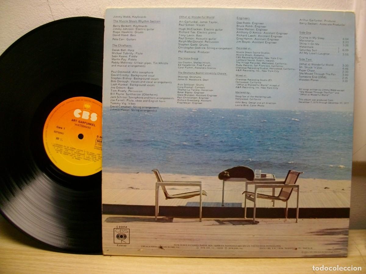 Discos de vinilo: Art Garfunkel &ndash; Watermark LP - Foto 2