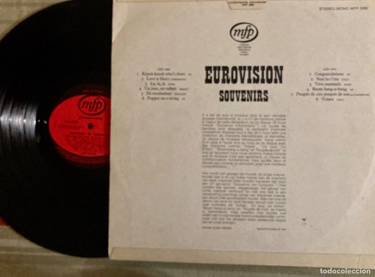 Discos de vinilo: Eurovision Souvenirs - como nuevo - Foto 2