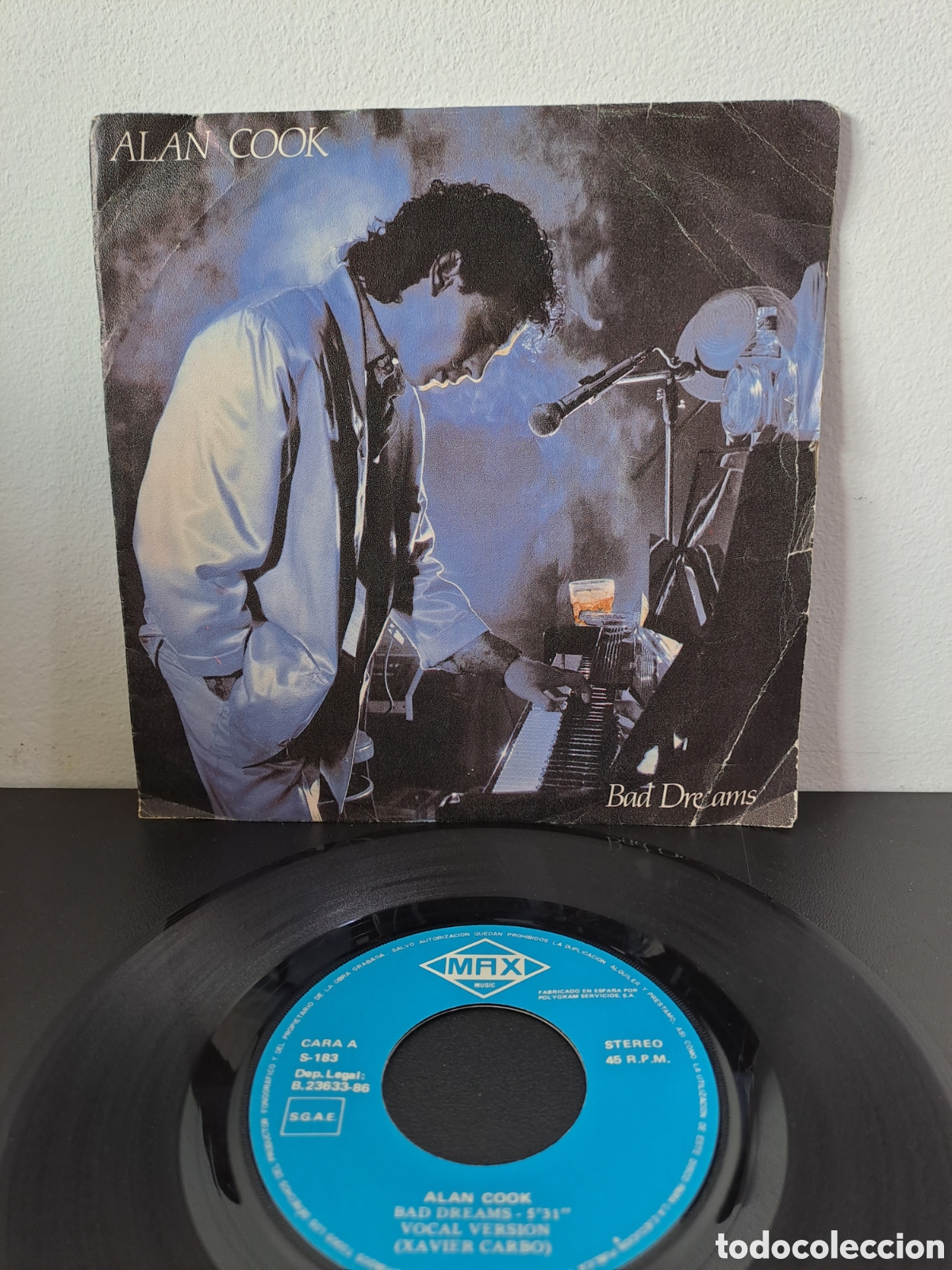 Discos de vinilo: * Alan Cook&nbsp;&ndash;&nbsp;Bad Dreams. LCS.1 - Foto 1