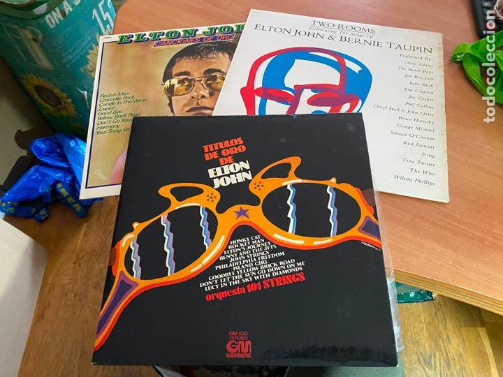 Discos de vinilo: ELTON JOHN LOTE 3 LP (B-56) - Foto 1