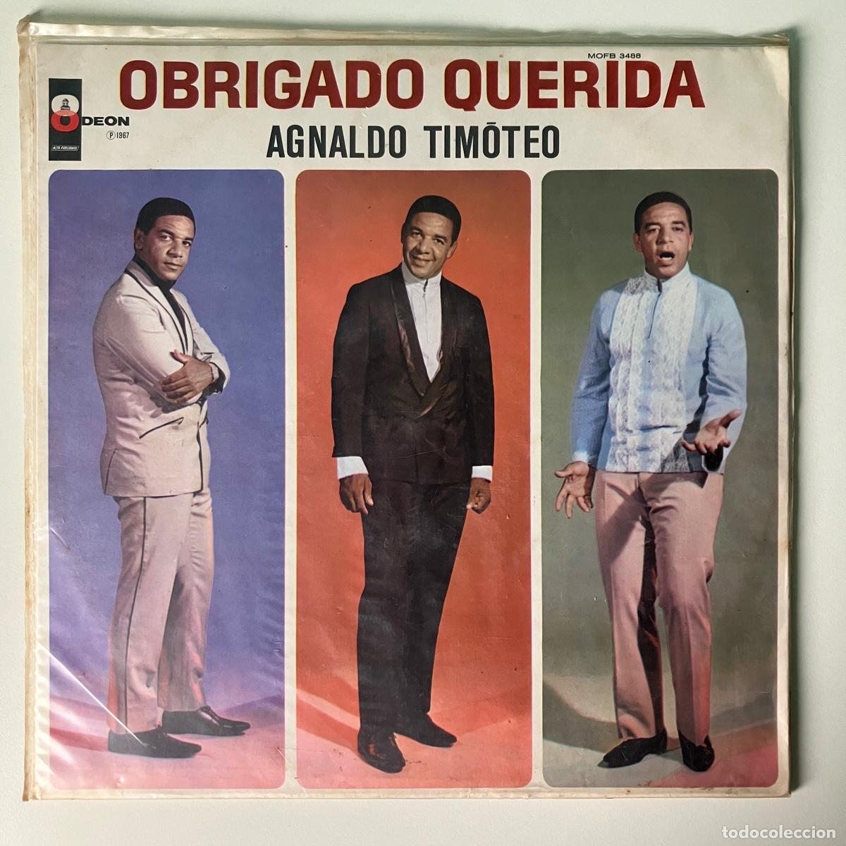 Vinyl records: Agnaldo Tim&oacute;teo &lrm;&ndash; Obrigado Querida, Brazil 1967 Odeon