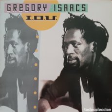 Discos de vinilo: I.O.U. GREGORY ISAACS. LP.. Lote 382187009