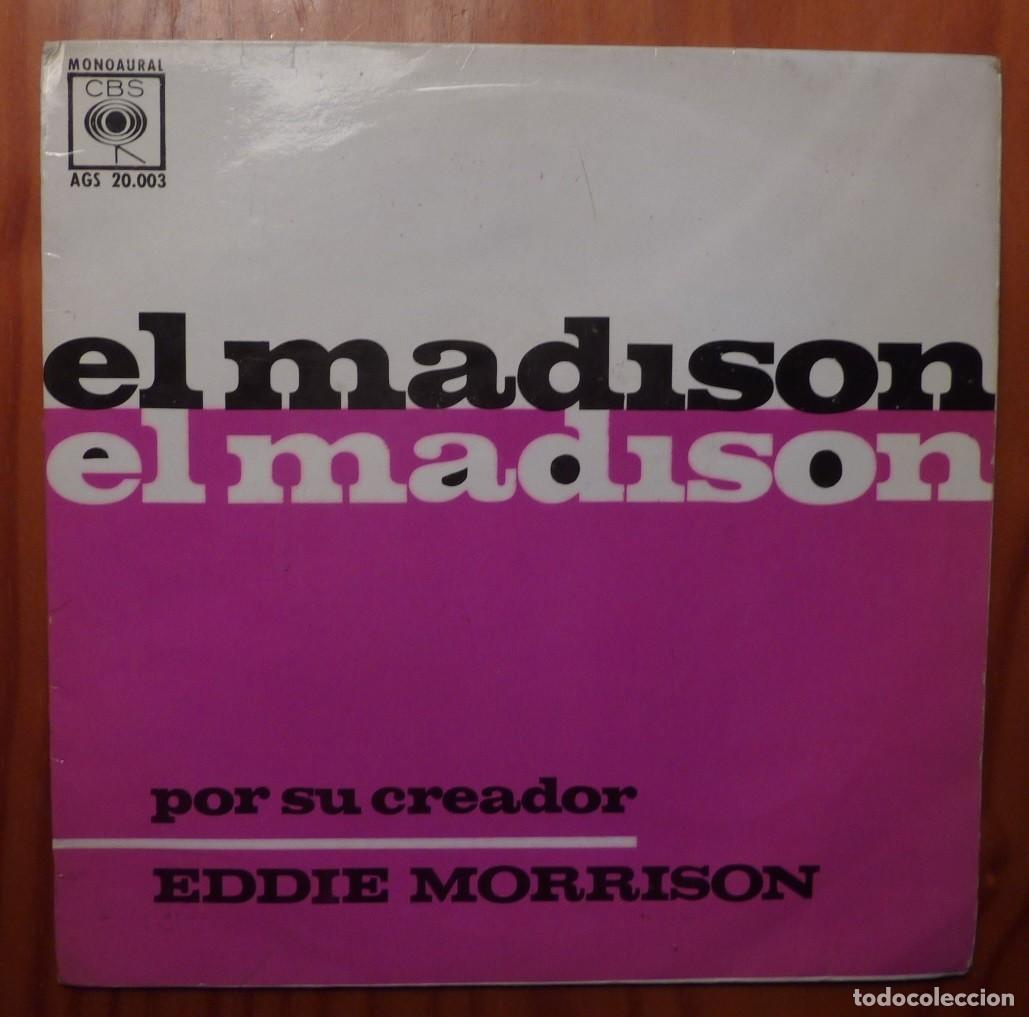 Discos de vinilo: EDDIE MORRISON / EL MADISON+3 / 1962 / EP - Foto 1
