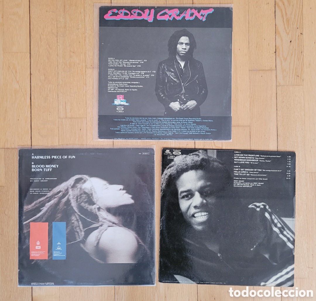Discos de vinilo: Coleccion Eddy Grant 9 lp. - Foto 5