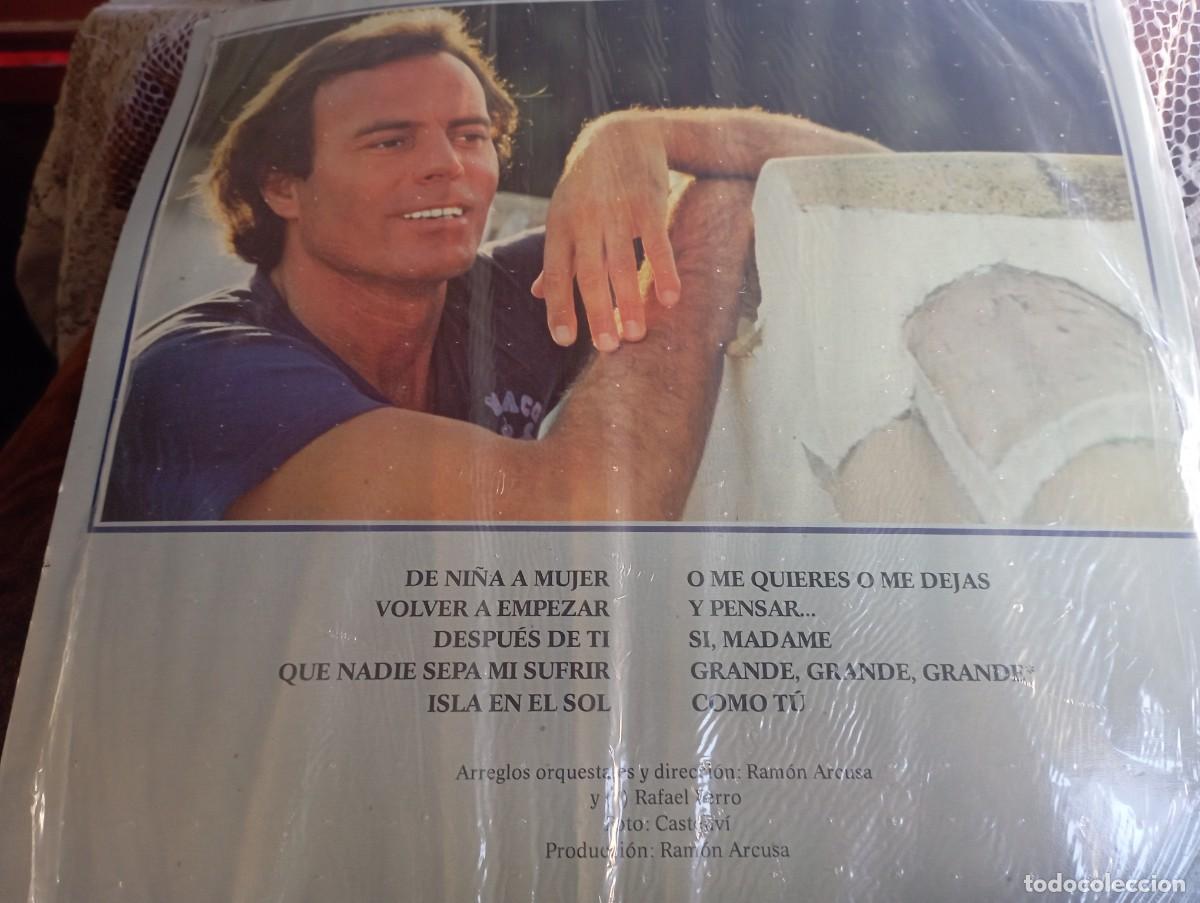 Discos de vinilo: Julio Iglesias - De ni&ntilde;a a mujer - Foto 2
