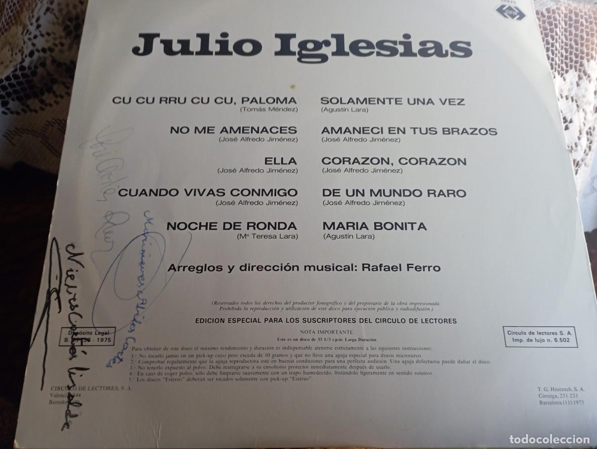 Discos de vinilo: Julio Iglesias - Foto 2