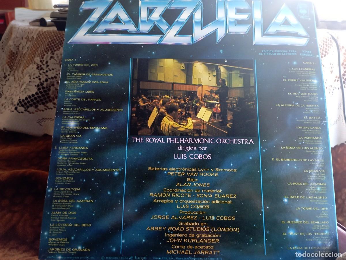Discos de vinilo: Luis Cobos - Zarzuela - Foto 2