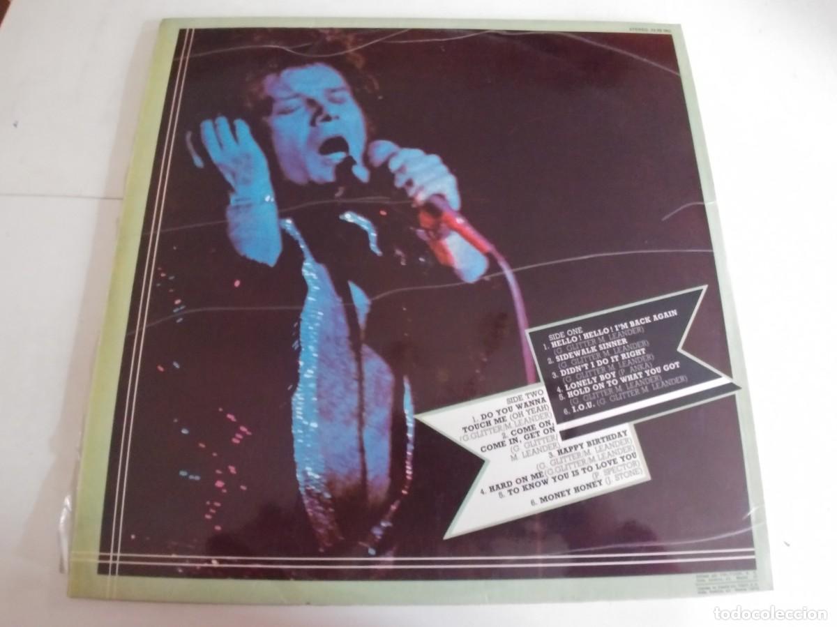Discos de vinilo: GARY GLITTER-LP TOUCH ME-GATEFOLD-NUEVO - Foto 3