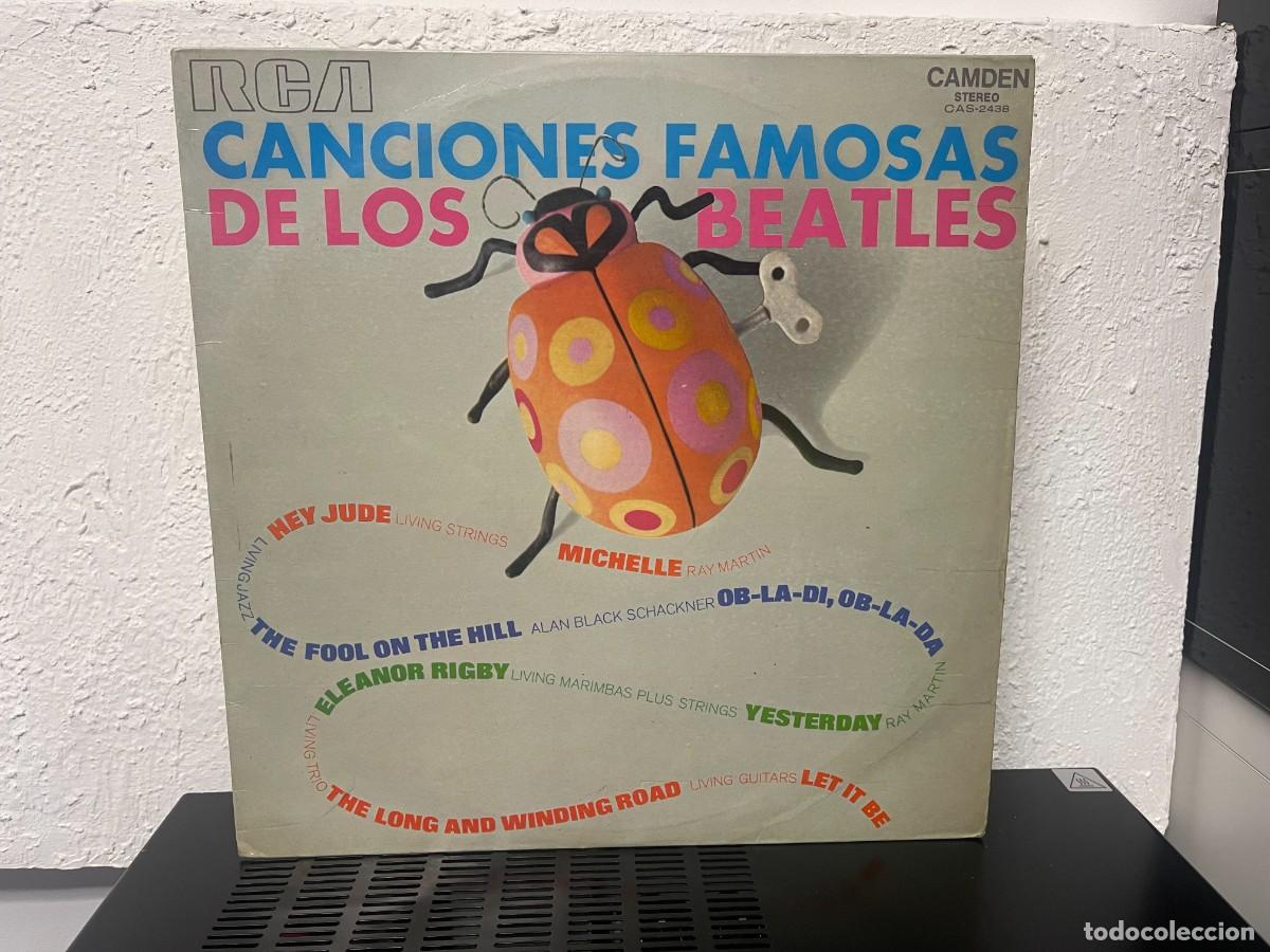 Discos de vinilo: canciones famosas de los beatles 1971